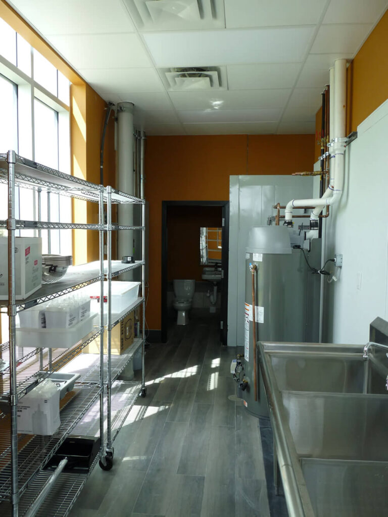 HVAC, Plumbing, Power, Lighting project